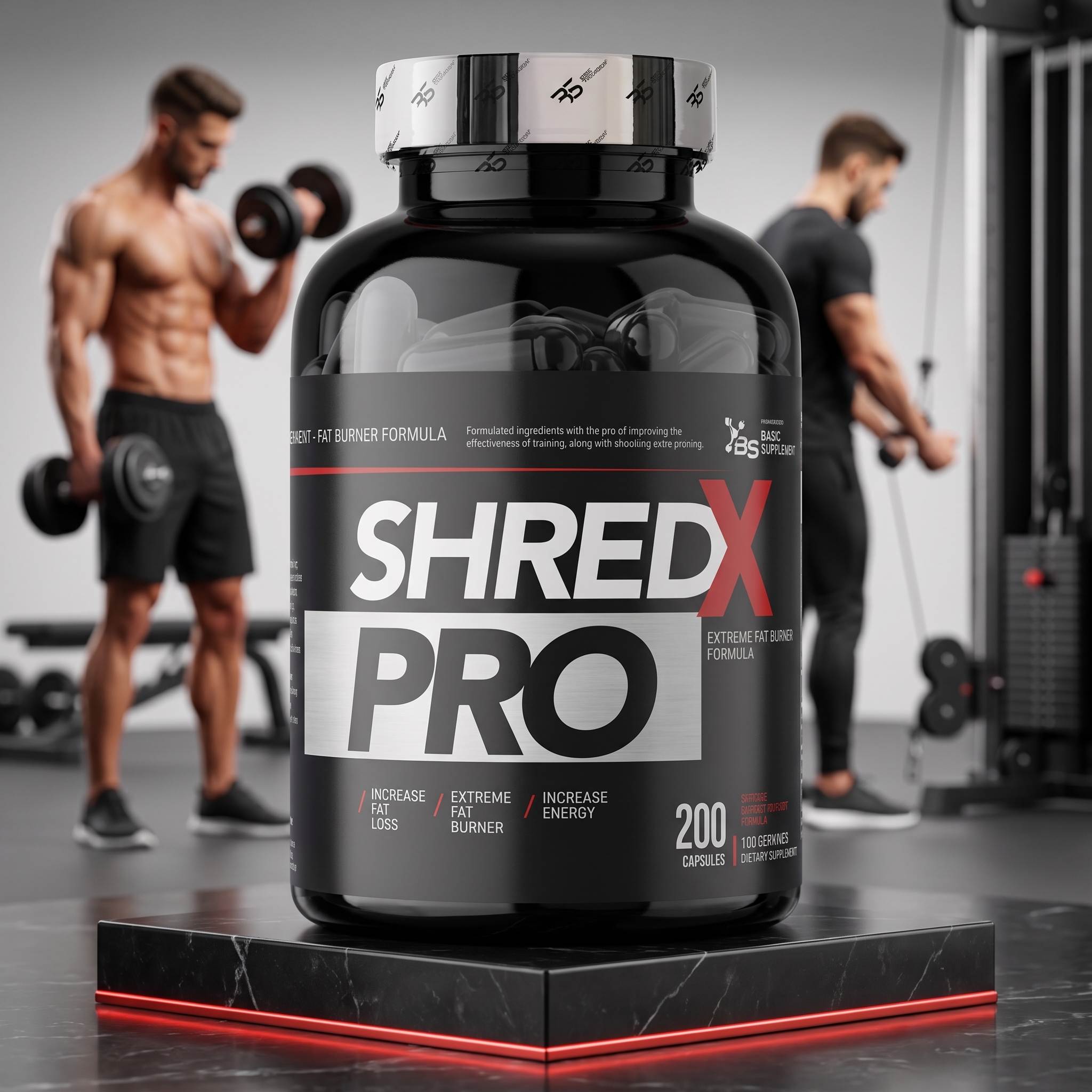 Basic Supplements Shred X Pro (200 kapsula)